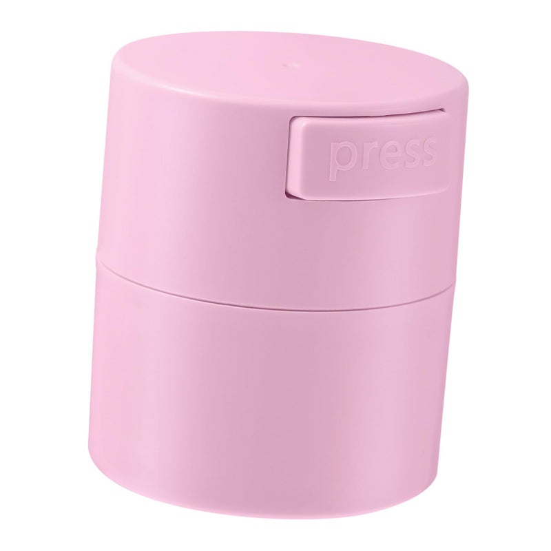 Beaupretty Eyelash Glue Jar Sealed Eyelash Storage Box Cosmetic Storage Tank Extension Supplies for Lash (Pink) - Image 1